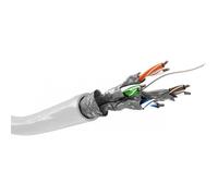 Goobay Matassa S/FTP Cavo Cat.6 PIMF CCA 305m Rigido Bianco
