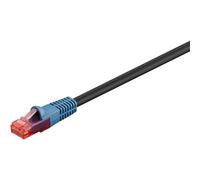 Goobay Matassa U/UTP Cavo Patch Cat.6 CCA 10m da Esterno Nero/Blu