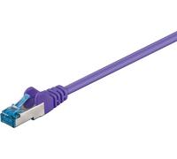 goobay netvrkskabel - 25 cm - lilla NEW