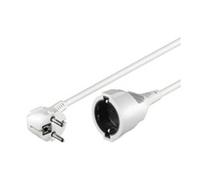 Goobay Prolunga Contatto di Terra, 3 m, Bianco NEW