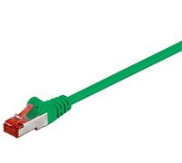 Goobay 68296 CAT 6 Cavo Patch, Rete S/FTP (PiMF), Verde, 20m Length