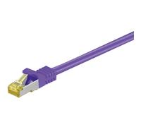 Goobay RJ-45 CAT7 0,5m cavo di rete Violet S/FTP (S-STP) - Nouvo