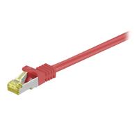 Goobay RJ-45 Patch Cable Cat 6A S/FTP With 7 Red 5 Meters 500 MHz Cavo 91625