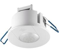 goobay Sensore di movimento compatto, bianco, montaggio a soffitto, illuminazione per armadio, lampada LED PIR a 360°, portata 8 m, illuminazione intelligente, LED e luce notturna, IP20, 79598