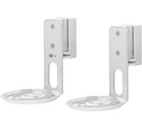 goobay Supporto da parete per Sonos Era 100 / supporto da parete per altoparlante fino a 3 kg/orientabile e inclinabile/bianco / 71982