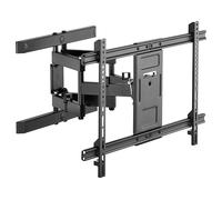 Goobay Supporto da parete per TV Pro FULLMOTION (XL) per TV da 43-100 pollici, completamente mobile, orientabile/inclinabile, max. 60 kg, VESA 800 x 400, braccio allungabile, gestione dei cavi