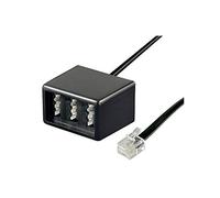 Goobay TEL ADAP RJ11 - TAE NFN Nero