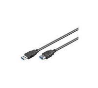 Goobay 95726 Cavo Prolunga USB 3.0 SuperSpeed, Nero, 5m Lunghezza del Cavo
