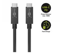 goobay USB 3.2 Gen 1 Cavo USB Type-C 1m asst NEW