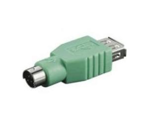 Goobay USB ADAP A-F/PS2-M USB A F PS2 M Verde