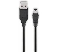 Goobay USB MINI-B 5 pin 300 3m Nero