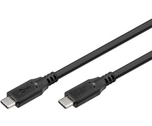 Goobay USB4 Kabel 100W black Cavo Digitale/dati 1 m m.2 NVMe PCI-Express 74191