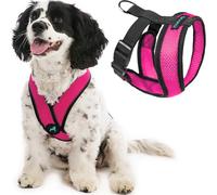 Gooby Comfort X Pettorina rosa fenicottero, XL, per cani di taglia piccola e media, anti-tiro, struttura brevettata anti-soffocamento X Frame, per uso interno ed esterno
