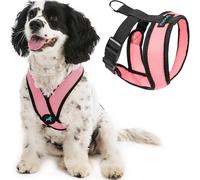 GOOBY Comfort X Pettorina Rosa, XL, per Cani di Taglia Piccola e Media, Anti-tiro, Struttura brevettata Anti-soffocamento X Frame, Perfetta in Viaggio, per Uso Interno ed Esterno
