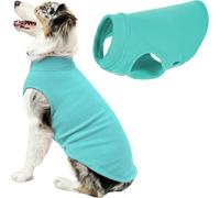 GOOBY Gilet in pile elasticizzato per cani di piccola taglia - Menta, 6XL - caldo pullover in pile - abbigliamento invernale per cani di piccola taglia - per cani di taglia piccola - per cani di taglia piccola - per cani di taglia grande