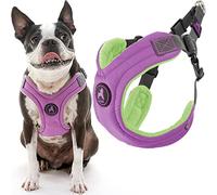 Gooby Pettorina in memory foam Escape Free - Viola, piccola - Pettorina per cani senza tirare con regolazione a quattro punti per cani di piccola e media taglia