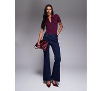 Good American - Good Legs - Jeans a zampa blu scuro 48