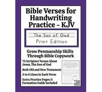 Good And Right Publishing Laura Bible Verses for Handwriting Practi (Tascabile)