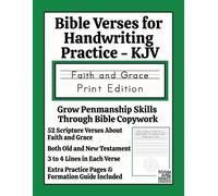 Good And Right Publishing Laura Bible Verses for Handwriting Practi (Tascabile)