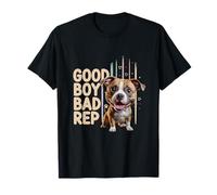 "Good Boy Bad Rep" Pitbull lover, bully breed, dog owner Maglietta