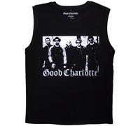 Good Charlotte Sleeveless Band Photo ufficiale Uomo maglietta unisex