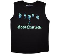 Good Charlotte Sleeveless Generation Rx Skull autorizzato Uomo maglietta