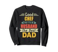 Good Chef Better Husband The Best Dad for Fathers Day Felpa