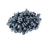 Good Connections - 48,26 cm (19 pollici) di rete da parete Gomma, Kit di montaggio M6, argento