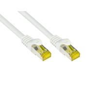Good Connections Cavo Patch con Cat. 7 Rohkabel S/FTP 0,15m Bianco
