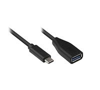 GC 2811-OTG - Cavo USB 3.0, connettore C su presa A, OTG, 0,1 m.