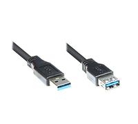 Good Connections Cavo di Estensione USB Easy Maschio a Femmina Nero Nero 5,00 m