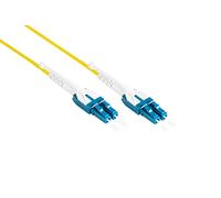 Good Connections Cavo OS2 LWL DUPLEX - Spina LC a LC - UNIBOOT - Singlemode 9/125 - 1/10/40/100 Gigabit Ethernet - Conduttore per onde luminose, cavo in fibra ottica - Cavo patch - 30 m