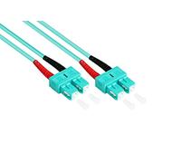 Good Connections® - Cavo Patch in Fibra Ottica Duplex OM3 (multimodale, 50/125) SC/SC, 3 m