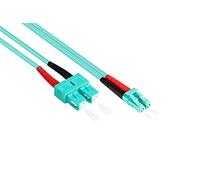 Good Connections® - Cavo Patch LWL Duplex OM3 (Multimodde, 50/125) SC/LC, 0,5 m