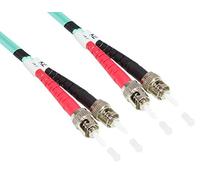 Good Connections® - Cavo patch LWL Duplex OM3 (Multimodde, 50/125) ST/ST, 0,5 m