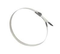 Good Connections® KAB-E30X79 - Fascette stringicavo in acciaio inox, 300 x 7,9 mm, 20 pezzi, resistenti ai raggi UV, resistenti alle intemperie, per esterni, da -60 °C a +550 °C, resistenza alla