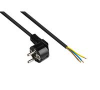 Good Connections P0185-S050 Power Cable, 5 m, Earthing Contact Plug Type E+F (CE