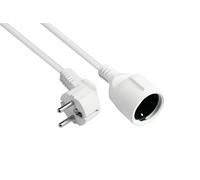 Good Connections Power Cable Extension - 3 m - Earthing Contact Plug Type E+F (C