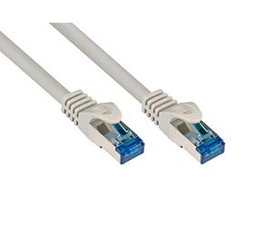 Good Connections SmartFLEX Cat.6A - Cavo patch 10 GIGABIT Premium con conduttore in rame, 30 m, colore: Bianco