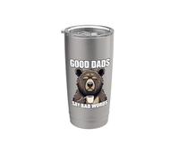 Good Dads Say Bad Words Bicchiere termico in acciaio inox doppia parete