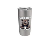 Good Dads Say Bad Words Bicchiere termico in acciaio inox doppia parete
