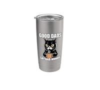 Good Dads Say Bad Words Bicchiere termico in acciaio inox doppia parete