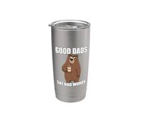 Good Dads Say Bad Words Bicchiere termico in acciaio inox doppia parete