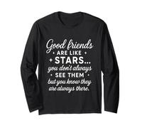 Good friend Are like Stars they are always there friendship Maglia a Manica