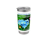 “Good Friends Are Not Forgotten” by Julie Neway Bicchiere termico in acciaio inox doppia parete