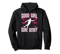 Good Girl Gone Derby Pattinaggio a rotelle per Le Donne Felpa con Cappuccio