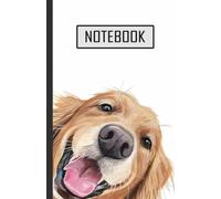 Good Golden Retriever Notebook: Cute Golden Retriever - Lined Notebook, Diary, Track, Log & Journal - Gift Idea for Boys Girls Teens Men Women (5.5"x8.5" 120 Pages)