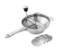 Good Grips Grinder - Ricer Di Patate In Acciaio Inox | Frantoio Di Patate Per Mulino Di Cibo | Macchina Per Fare Salsa Di Pomodoro | Grattugia Di Setaccio Rotativo Per Mulino