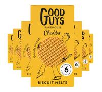 Good Guys Bakehouse Cheddar Cheese Melts - Il 5 Calorie Biscuit! 8x50g Sani, a basso contenuto calorico, basso contenuto di grassi.