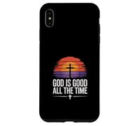 Good Is Good All The Time Donne Uomini Fede Top Christian Custodia per iPhone XS Max